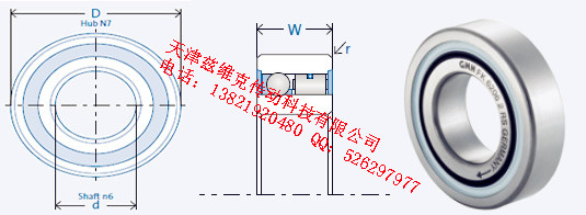 GMNFK6205單向軸承圖紙